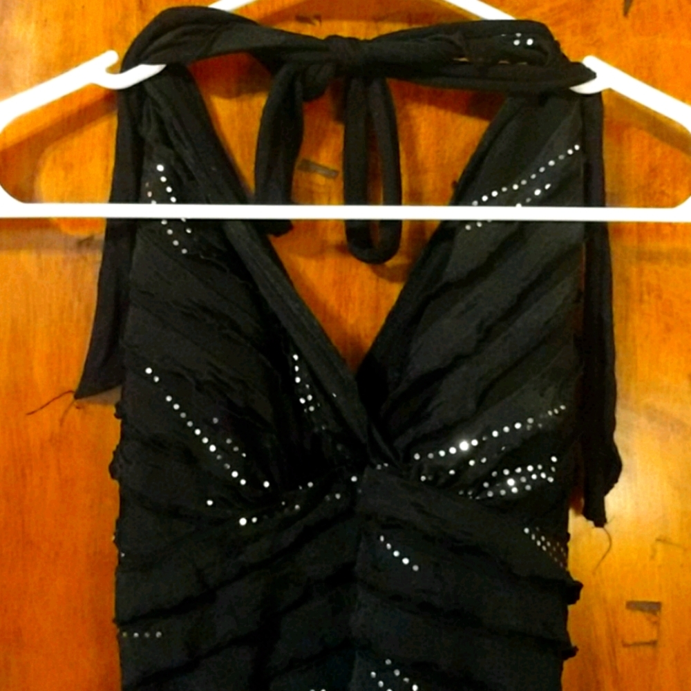 Strapless black bling - Picture 2 of 3